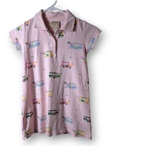 TBBC Maude’s Polo Pink Dress Golf Cart Buggy Greenville